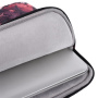 Torba s cvetličnim vzorcem za iPad do 13" / MacBook do 14" - rdeča