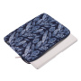 Torba z vzorcem peres za iPad do 11" / MacBook do 12" - temno modra