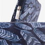 Torba z vzorcem peres za iPad do 11" / MacBook do 12" - temno modra