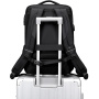 COOLBELL CB-8308 nahrbtnik z zunanjim USB vhodom in ključavnico za zadrge za iPad / MacBook do 17" - črn