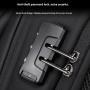 COOLBELL CB-8308 nahrbtnik z zunanjim USB vhodom in ključavnico za zadrge za iPad / MacBook do 17" - črn