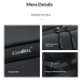 COOLBELL CB-8316 prostoren nahrbtnik z zunanjim USB priključkom za iPad / MacBook do 16" - črn