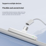 Brezžični polnilnik s priključkom USB-C za Apple Pencil 2. generacije - bela