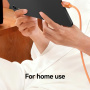 USAMS SJ776 pleten polnilni in podatkovni kabel z osvetlitvijo - USB-C na Lightning - 1,2 m - črn