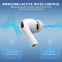 AhaStyle nadomestni silikonski nastavki za AirPods Pro 3 - S - beli