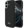 Lacoste Iconic Petit Pique Metal Logo ovitek z MagSafe za iPhone 17 - črn