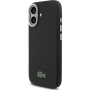 Lacoste Iconic Petit Pique Metal Logo ovitek z MagSafe za iPhone 17 - črn