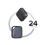 UGREEN CM816 smart lokator s podporo Find My - temno siv