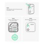 UGREEN CM816 smart lokator s podporo Find My - temno siv