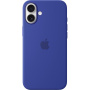 Originalne Apple silikonski ovitek z MagSafe za iPhone 16 Plus - ultramarine
