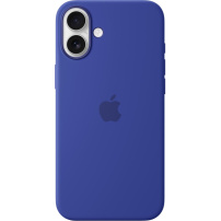 Originalne Apple silikonski ovitek z MagSafe za iPhone 16 Plus - ultramarine