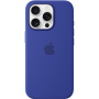 Originalne Apple silikonski ovitek z MagSafe za iPhone 16 Pro - ultramarine