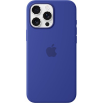 Originalne Apple silikonski ovitek z MagSafe za iPhone 16 Pro Max - ultramarine
