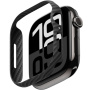 Pitaka Air Case z vzorcem iz karbonskih vlaken za Apple uro 46mm - temno siva