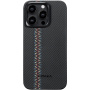 Pitaka Fusion Weaving MagEZ 4 ovitek z vzorcem karbonskih vlaken za iPhone 15 Pro Max - rhapsody
