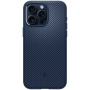 Spigen Armor MagFit trpežen ovitek z MagSafe za iPhone 15 Pro Max - temno modra
