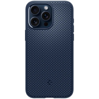 Spigen Armor MagFit trpežen ovitek z MagSafe za iPhone 15 Pro Max - temno modra