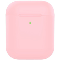 Mat silikonski ovitek za AirPods 1 / 2 - roza
