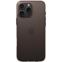Spigen Crystal Flex prozoren ovitek za iPhone 16 Pro Max - roza