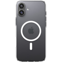 Spigen Crystal Flex Transparent Cover z MagSafe za iPhone 16 - prozoren