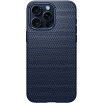 Spigen tekoči zračni pokrov za iPhone 15 Pro Max - temno modra