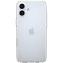 Spigen Ovitek z bleščicami Liquid Crystal Glitter za iPhone 16 - srebrn
