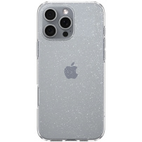 Spigen Ovitek Liquid Crystal Glitter iPhone 16 Pro Max - srebrn