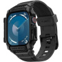Spigen Rugged Armor Pro super trpežna torbica s paščkom za Apple uro 46 mm - črna