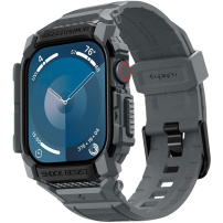 Spigen Rugged Armor Pro super trpežna torbica s paščkom za Apple Ura 46mm - siva