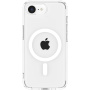 Spigen Ultra Hybrid prozoren ovitek z belim MagSafe za iPhone 16e / 17e - prozoren