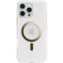 Spigen Ultra Hybrid Transparent Cover with Gold MagSafe za iPhone 16 Pro - prozoren