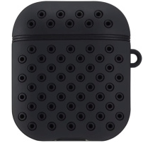 Silikonski zaščitni pokrov za AirPods 1 / 2 - črna