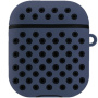 Silikonski zaščitni pokrov za AirPods 1 / 2 - modro-črna