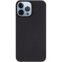 Etui z vzorcem karbonskih vlaken Tactical Aramid z MagSafe za iPhone 13 Pro Max - temno siv