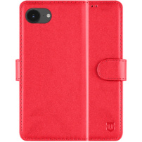 Tactical Field Notes preklopna torbica za iPhone 16e / 17e - rdeča