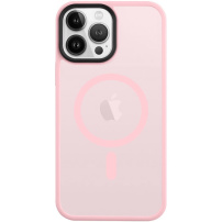 Tactical Hyperstealth prozoren ovitek z MagSafe za iPhone 13 Pro Max - roza