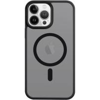 Prozorni etui Tactical Hyperstealth z MagSafe za iPhone 13 Pro Max - temno siv