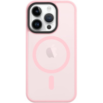 Tactical Hyperstealth prozoren ovitek z MagSafe za iPhone 14 Pro - roza