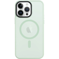 Prozorni etui Tactical Hyperstealth z MagSafe za iPhone 14 Pro Max - zelen