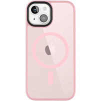 Tactical Hyperstealth prozoren ovitek z MagSafe za iPhone 15 - roza
