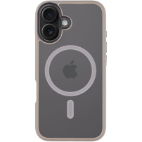 Tactical Hyperstealth Transparent Cover z MagSafe za iPhone 16 - siv