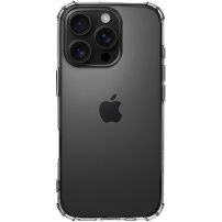 Tactical Plyo prozoren ovitek z ojačanimi vogali za iPhone 16 Pro - prozoren