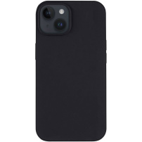 Tactical Silikonski ovitek Velvet Smoothie z MagSafe za iPhone 14 - črn