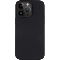 Tactical Silikonski ovitek Velvet Smoothie z MagSafe za iPhone 14 Pro Max - črn