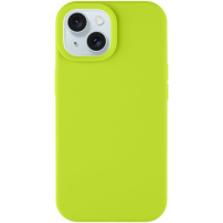 Tactical Silikonski ovitek Velvet Smoothie z MagSafe za iPhone 15 - Avocado