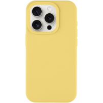 Tactical Silikonski ovitek Velvet Smoothie z MagSafe za iPhone 15 Pro - Banana