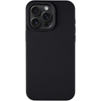 Tactical Silikonski ovitek Velvet Smoothie z MagSafe za iPhone 15 Pro Max - črn