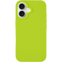 Tactical Silikonski ovitek Velvet Smoothie z MagSafe za iPhone 16 Plus - Avocado
