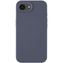 Tactical Velvet Smoothie silikonski ovitek z MagSafe za iPhone 16e / 17e - temno moder