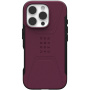 UAG Civilian Rugged Cover z MagSafe za iPhone 16 Pro - Bordo